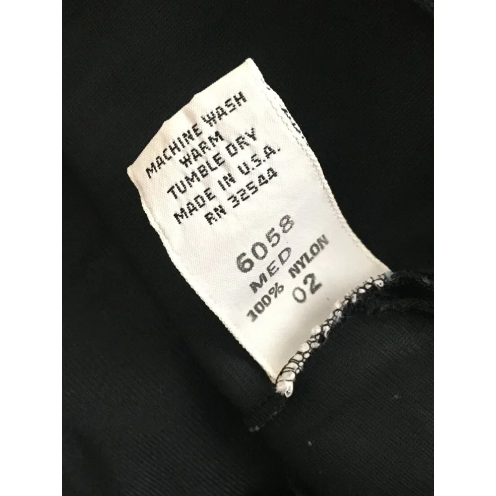 Ginger Rogers for JC Penney Lingerie Vintage Long Gown Size Medium Black - Picture 7 of 7